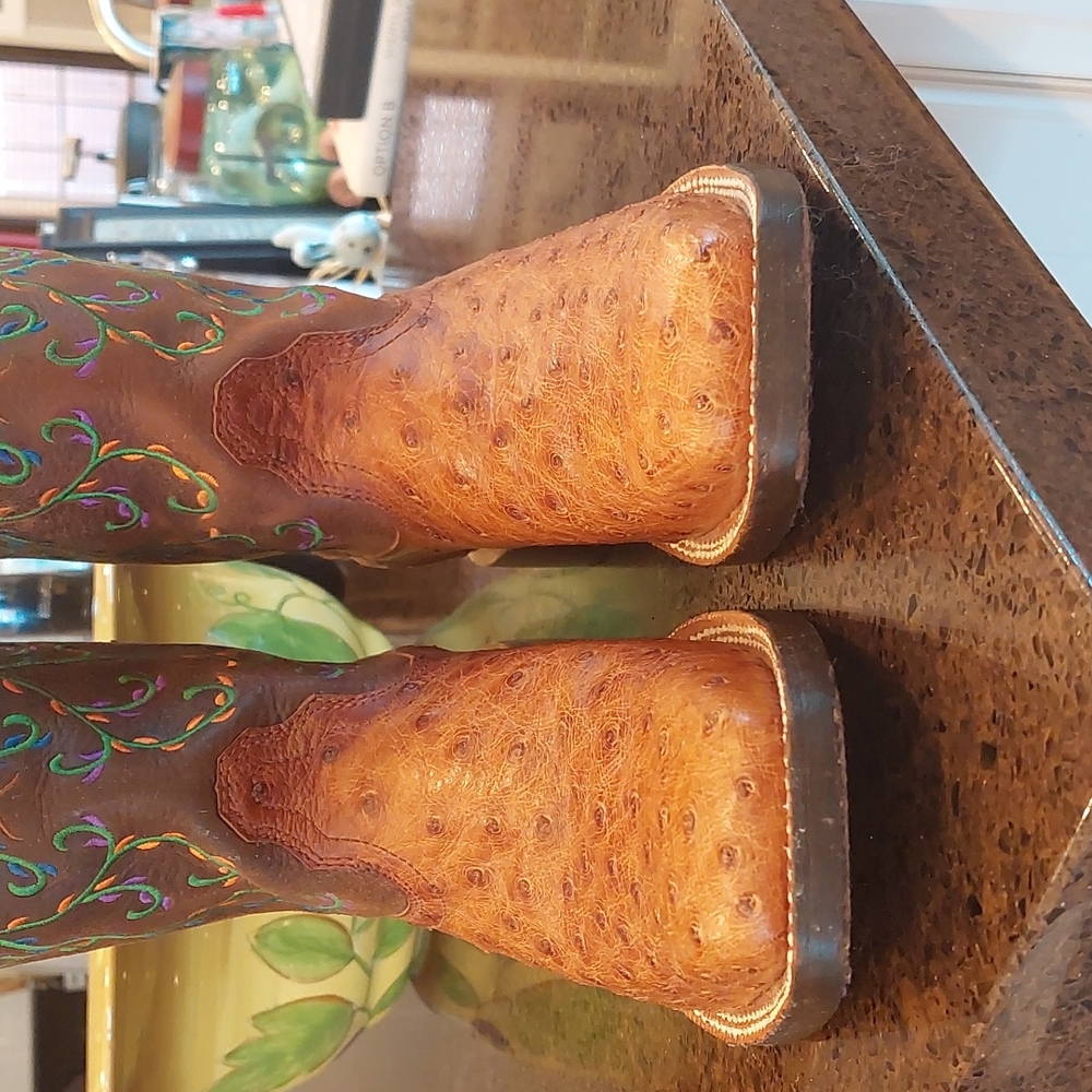 Woman's Cowboy Boots - Picture 3 of 8